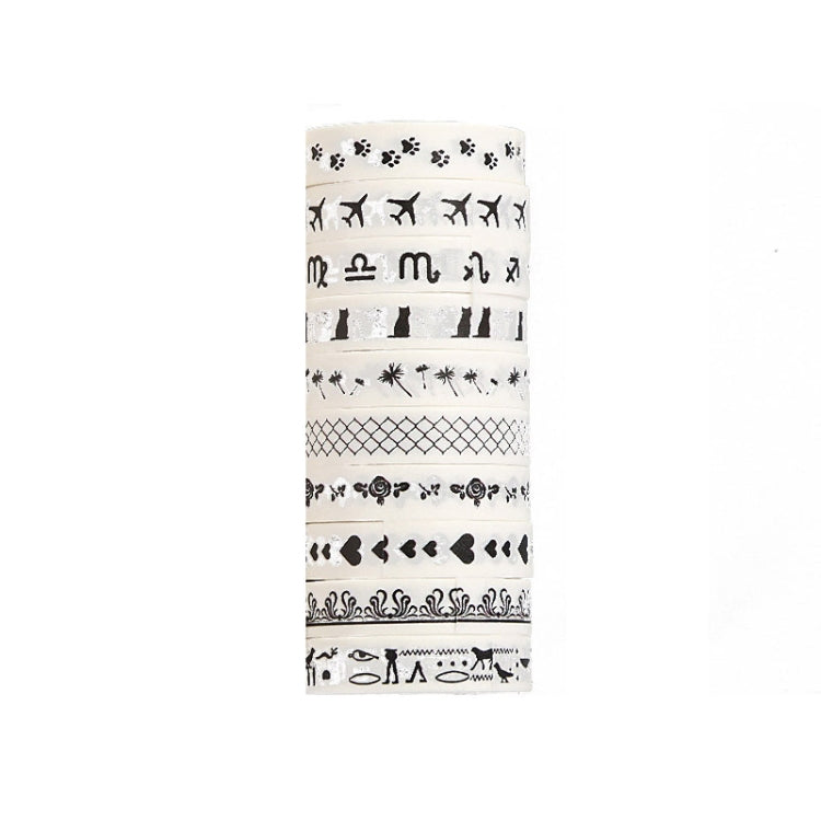 3 PCS Simple Washi Tape Set Hand Account Decoration Sticker