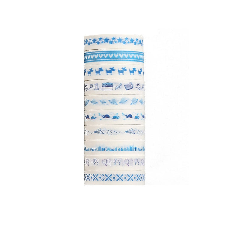 3 PCS Simple Washi Tape Set Hand Account Decoration Sticker