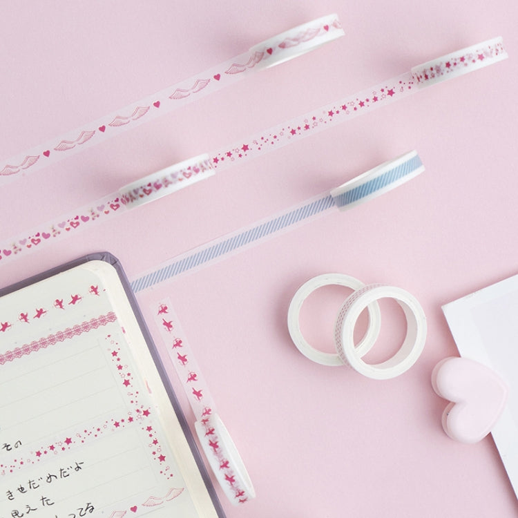 3 PCS Simple Washi Tape Set Hand Account Decoration Sticker
