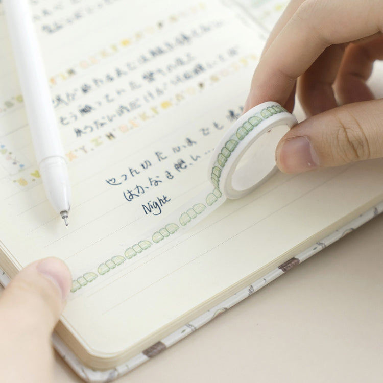 3 PCS Simple Washi Tape Set Hand Account Decoration Sticker
