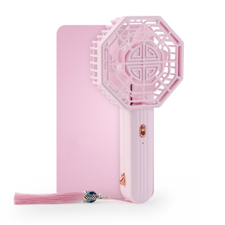 UP030 Mini Handheld Fan Retro Portable Silent Small Fan