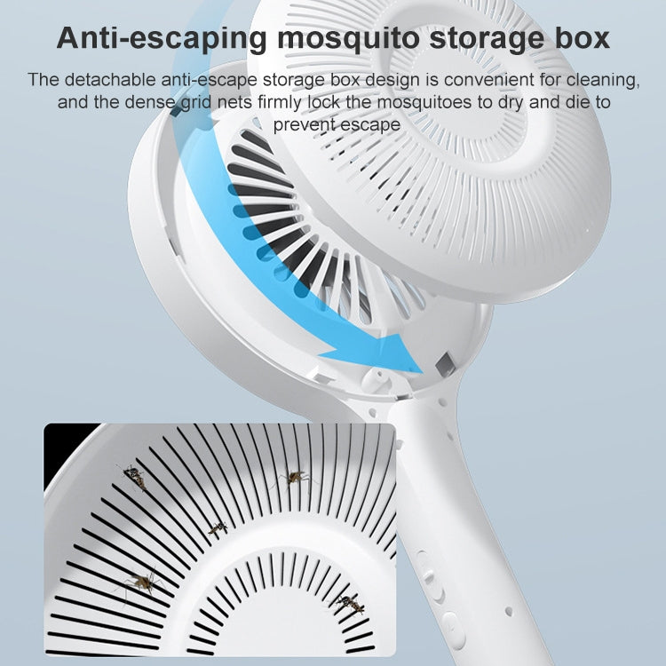Household Mosquito Swatter And Mosquito Lamp Inhalation Type Outdoor Mosquito Repellent, Colour: Mosquito Swatter Black