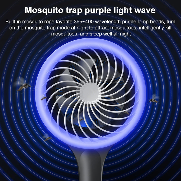 Household Mosquito Swatter And Mosquito Lamp Inhalation Type Outdoor Mosquito Repellent, Colour: Mosquito Swatter Black
