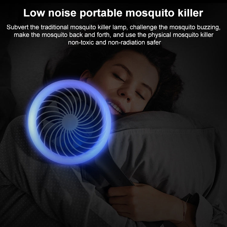 Household Mosquito Swatter And Mosquito Lamp Inhalation Type Outdoor Mosquito Repellent, Colour: Mosquito Swatter Black