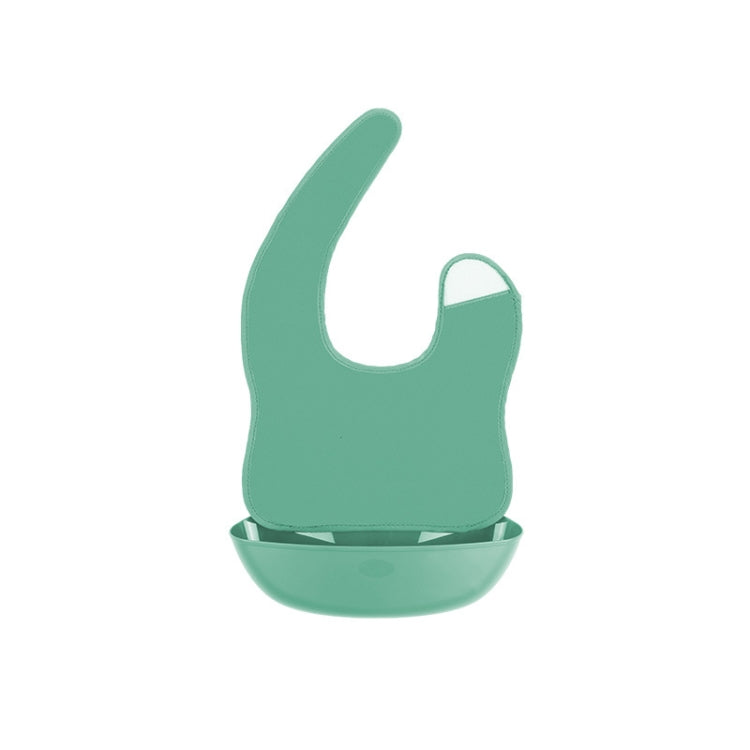 Baby Easy Clean Eating Bib Stereo Waterproof Ultra-light Rice Pocket