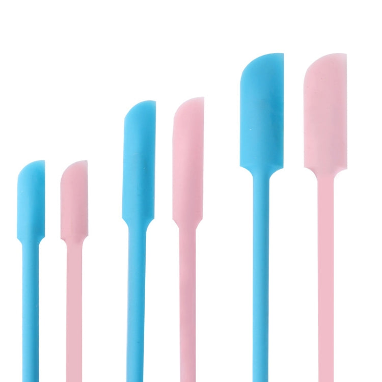 6 in 1 Silicone Beauty Spatula Sauce Applicator Cream Spatula Set(Mixed Color)
