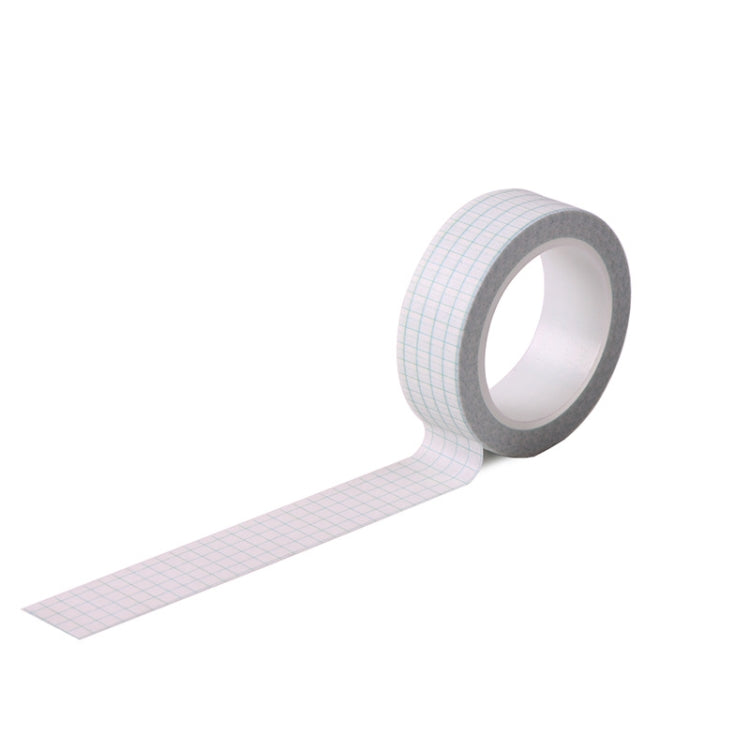 10 PCS Simple Manual Decorative Stickers Plaid Material Tape