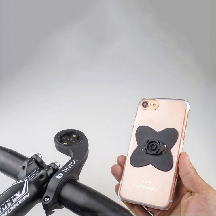 Mountain Road Bike Code Meter Holder Mobile Phone Sticking Extension Holder Mobile Phone Back Buckle, Specification: T666 Back Buckle For Bryton