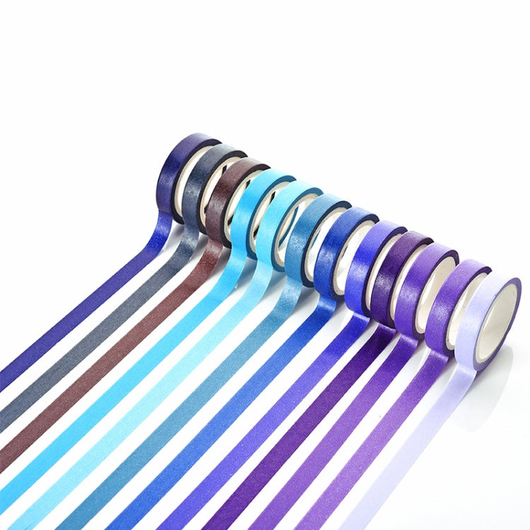 40 Colors / Set Pure Color Rainbow Tape Handmade DIY Handbook Materials
