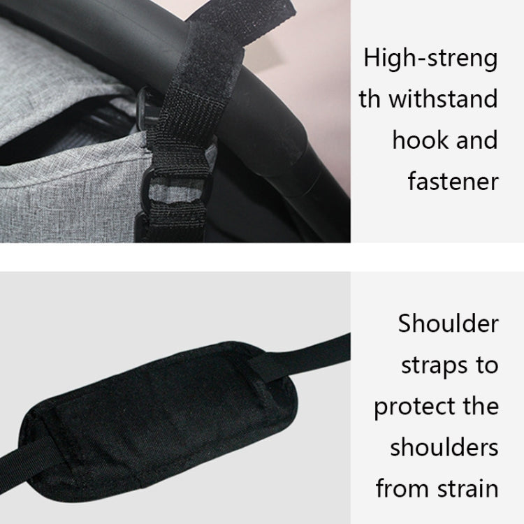 Stroller Storage Hanging Bag Multifunctional Large Capacity Stroller Bag