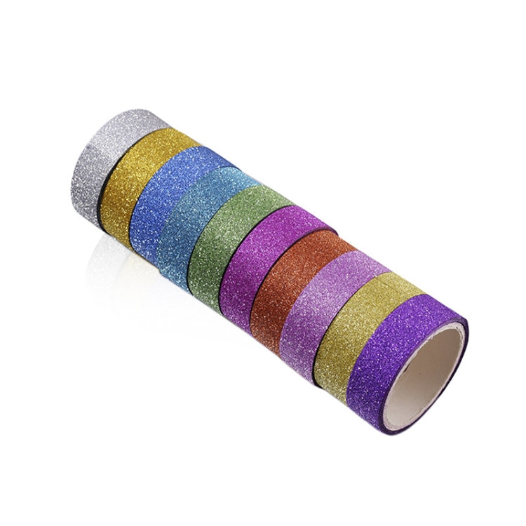 6 Sets 15mmx3m Gold Onion Tape Decorative Stickers Handmade Decorative Material Tape Color Random Delivery