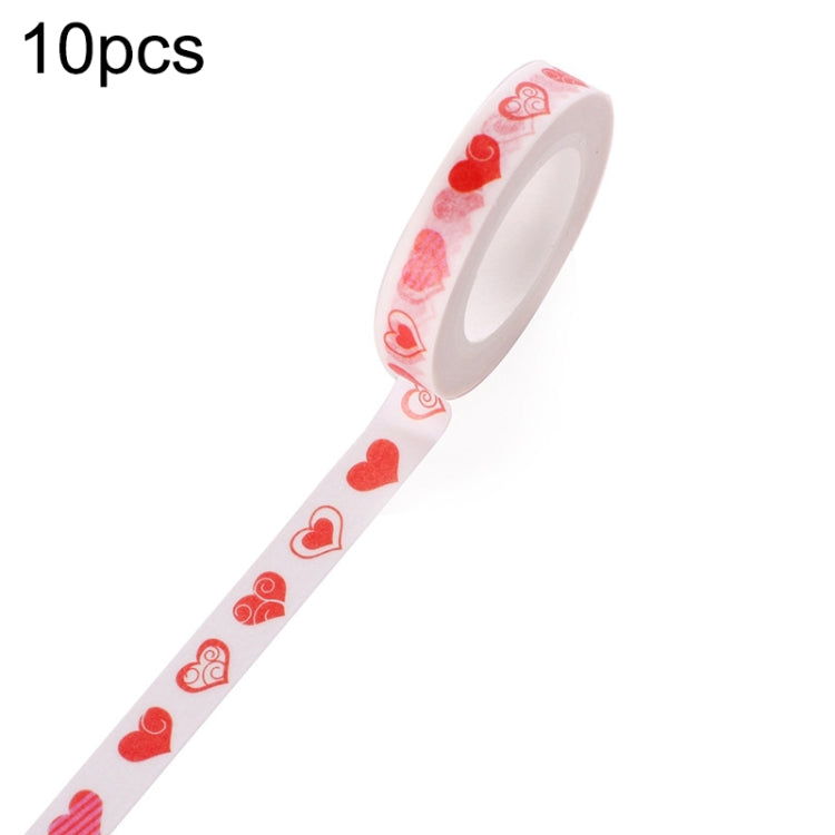 20 Rolls 8mmx10m Paper Tape Hand Ledger Decoration Sticker