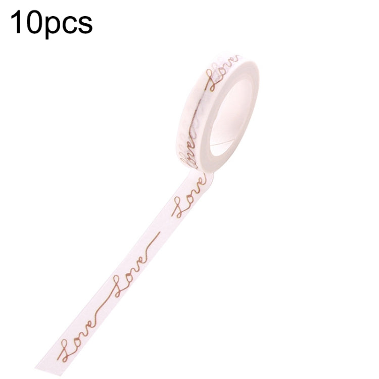 20 Rolls 8mmx10m Paper Tape Hand Ledger Decoration Sticker