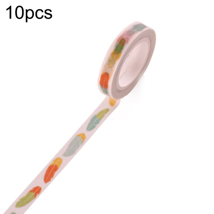 20 Rolls 8mmx10m Paper Tape Hand Ledger Decoration Sticker
