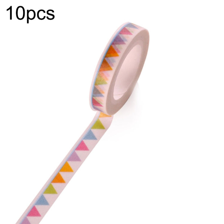 20 Rolls 8mmx10m Paper Tape Hand Ledger Decoration Sticker