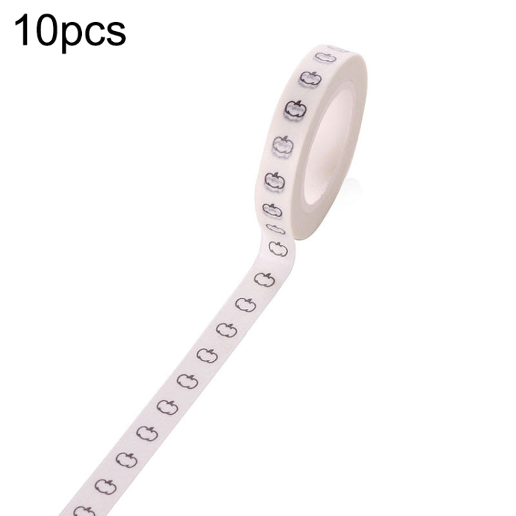 20 Rolls 8mmx10m Paper Tape Hand Ledger Decoration Sticker
