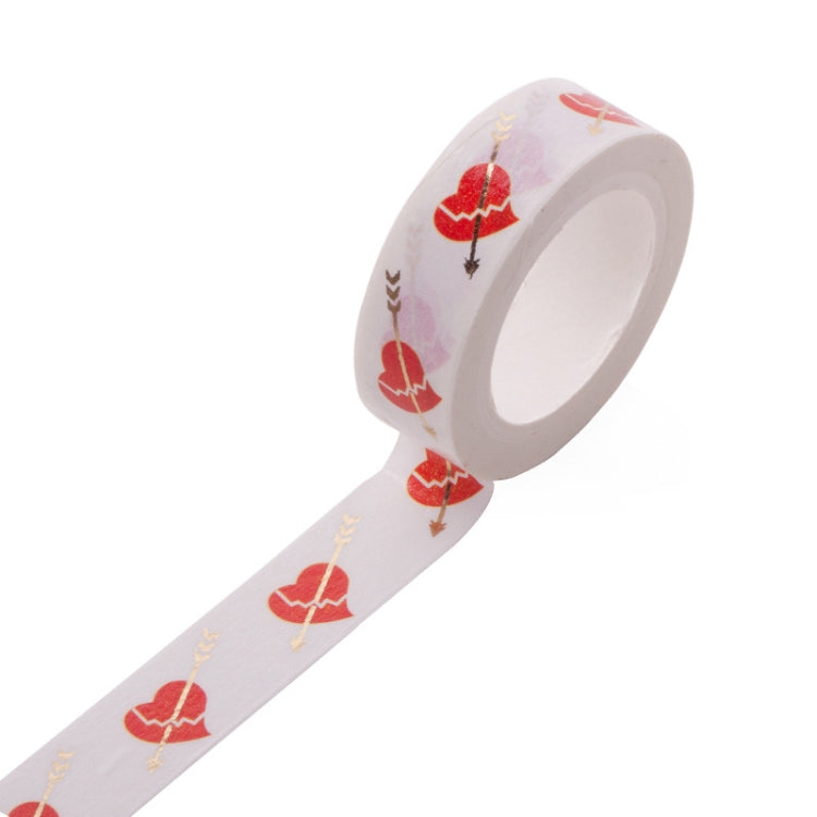 6 Rolls Bronzing Paper Tape Decorative Album Paper Hand Torn Stickers