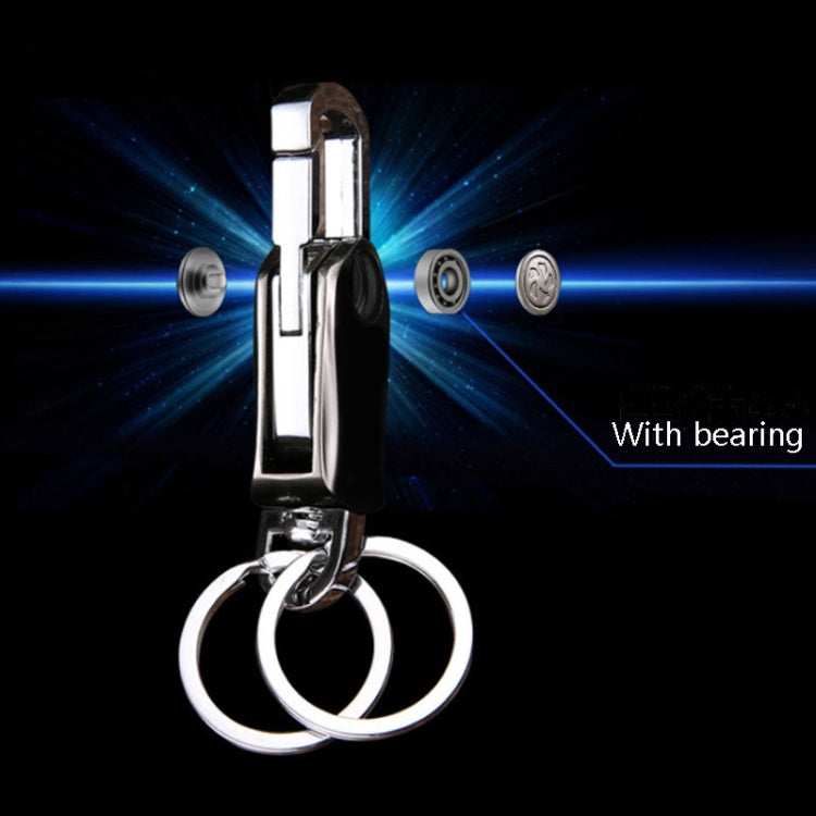 2 PCS Car Keychain Men Ladies Waist Hanging Personal Key Ring