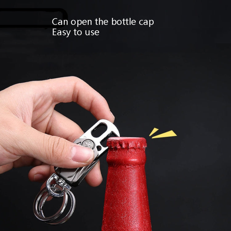 2 PCS Car Keychain Men Ladies Waist Hanging Personal Key Ring