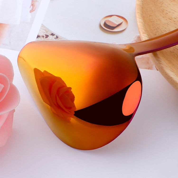 304 Stainless Steel Oil Spoon Thickened Soup Spoon Pouring Sauce Spoon, Specification: Magic Colorful