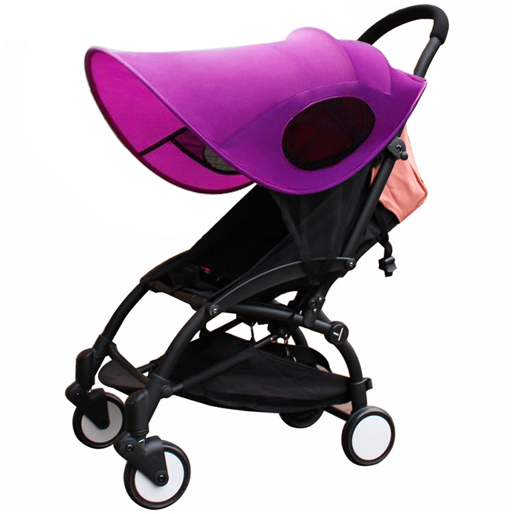 Stroller Sunshade Anti-Ultraviolet Stroller Shed, Colour: Purple No Waterproof