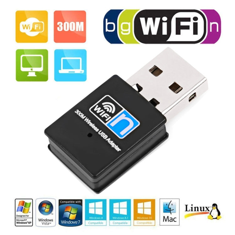 RTL8192EU 300Mbps Mini USB Wireless Network Card