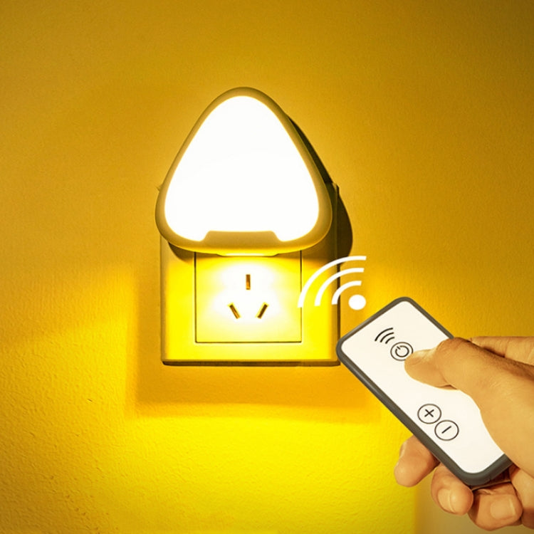 Bedroom Bedside Remote Control LED Night Light Eye Protection With Time Sleep Plug-in Light US Plug