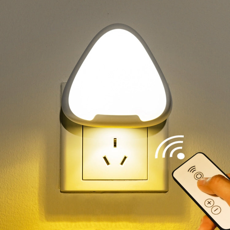 Bedroom Bedside Remote Control LED Night Light Eye Protection With Time Sleep Plug-in Light US Plug