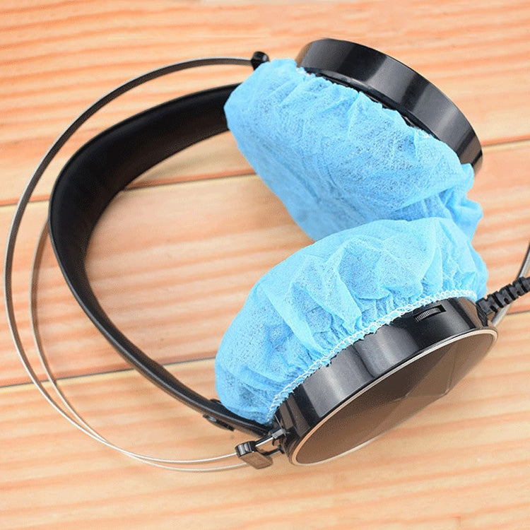 50 Pairs Earphone Disposable Dust Cover Game Headset Non-Woven Protective Cover