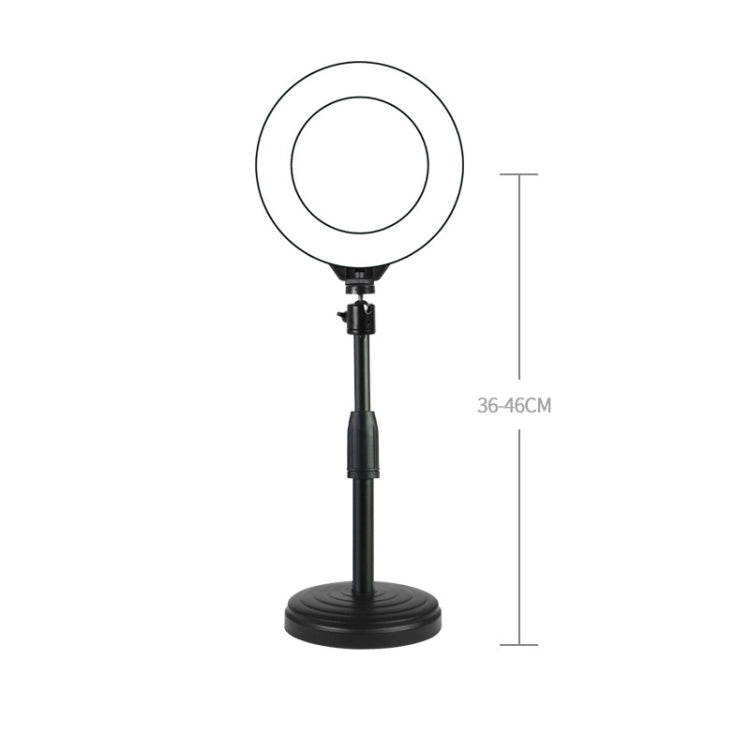 LX-03 Phone Selfie Beauty Live Support LED Fill Light Desktop Multi-Camera Photo Photography Support, Specification: 16CM Fill Light