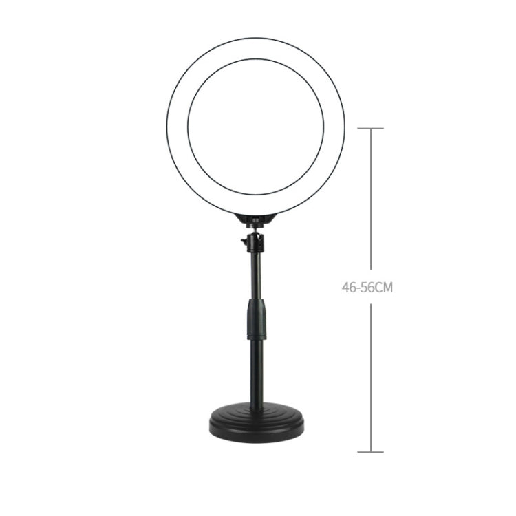 LX-03 Phone Selfie Beauty Live Support LED Fill Light Desktop Multi-Camera Photo Photography Support, Specification: 26CM Ring Lamp