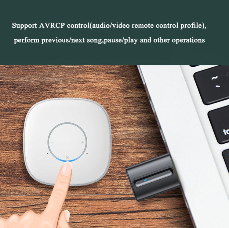 B12 Bluetooth 5.0 USB Bluetooth Adapter Bluetooth Audio Transmitter Supports Voice Calls