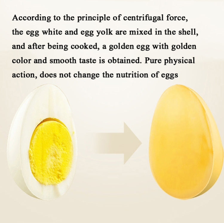 2 PCS Golden Egg Puller Household Hand-Cranked Egg Shaker Eggs Mixing Maker Kitchen Utensils, Specification: Second Generation