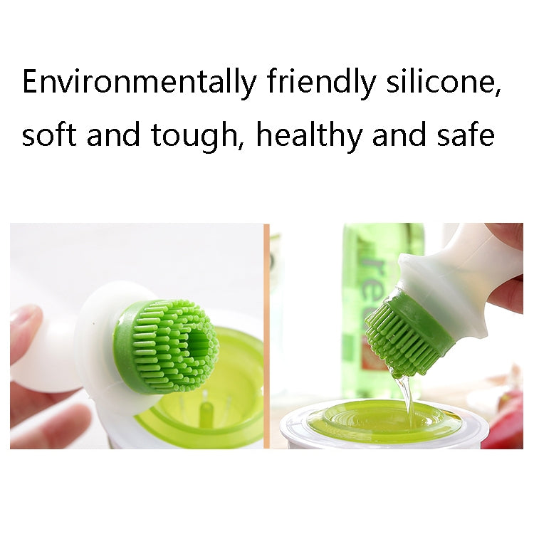 2 PCS G095 Silicone Oil Bottle BBQ Baking Brush