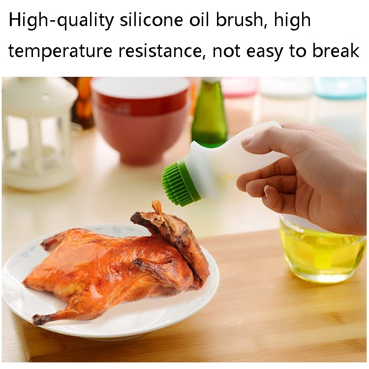 2 PCS G095 Silicone Oil Bottle BBQ Baking Brush