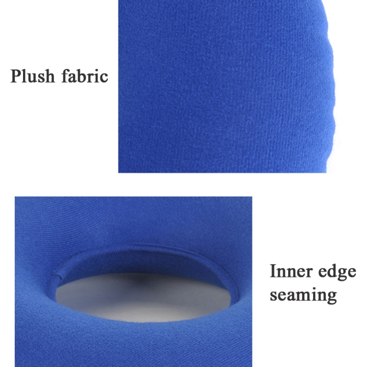 2 PCS Inflatable Anti-Hemorrhoids Round Air Cushion PVC Thickened Health Cushion