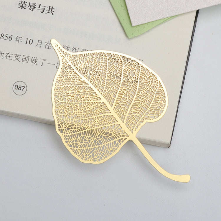 5 PCS Copper Metal Hollow Bookmarks Style Random Delivery