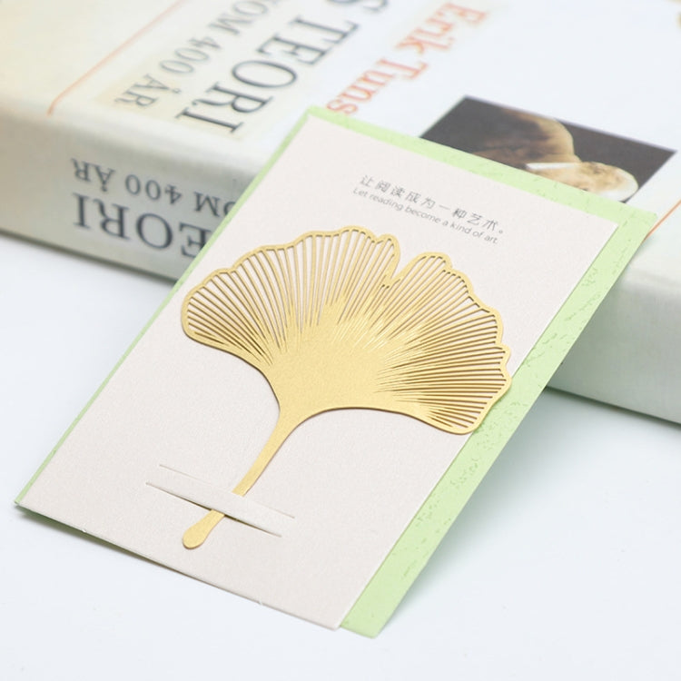 5 PCS Copper Metal Hollow Bookmarks Style Random Delivery