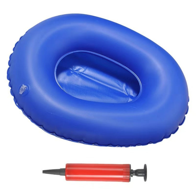 2 PCS Elderly Bed Care Inflatable Bedpan Pregnant Women Pick Up The Urinal
