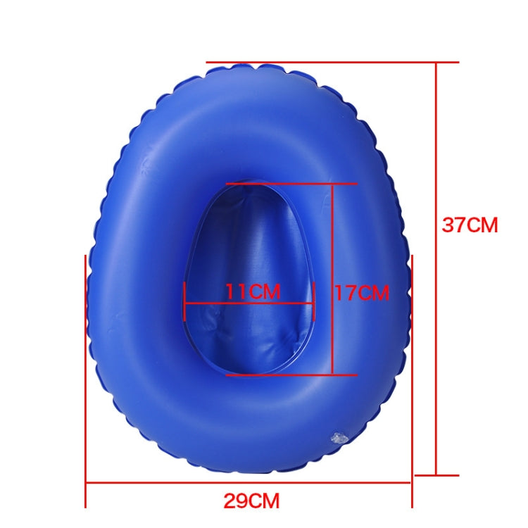 2 PCS Elderly Bed Care Inflatable Bedpan Pregnant Women Pick Up The Urinal
