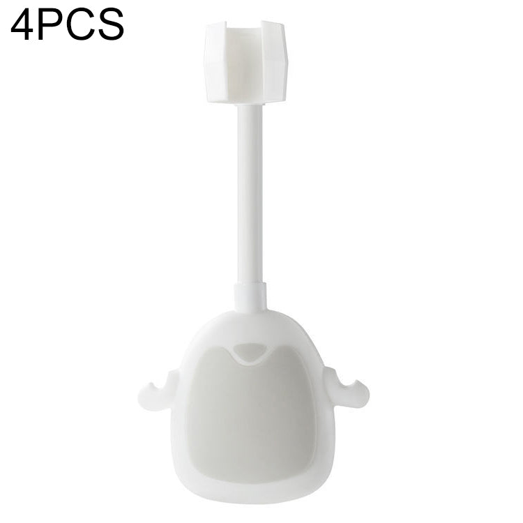 4 PCS Y0021 Universal Adjustment Multi-Function Punch-Free Shower Bracket