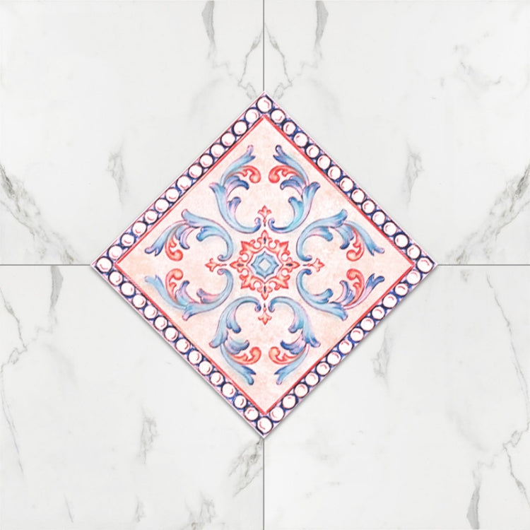 3 Sets Self-Adhesive Floor Waterproof Wear Angle Stickers Living Room Bathroom Floor Brick Decoration Stickers, Specification: Standard Matte