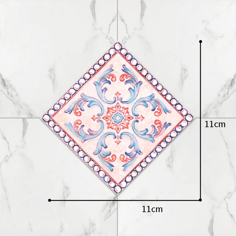 3 Sets Self-Adhesive Floor Waterproof Wear Angle Stickers Living Room Bathroom Floor Brick Decoration Stickers, Specification: Standard Matte