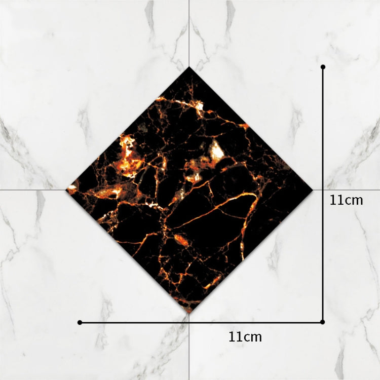 3 Sets Self-Adhesive Floor Waterproof Wear Angle Stickers Living Room Bathroom Floor Brick Decoration Stickers, Specification: Standard Matte