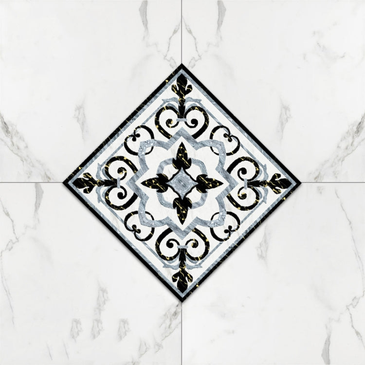 3 Sets Self-Adhesive Floor Waterproof Wear Angle Stickers Living Room Bathroom Floor Brick Decoration Stickers, Specification: Standard Matte