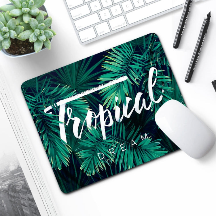 6 PCS Non-Slip Mouse Pad Thick Rubber Mouse Pad, Size: 21 X 26cm