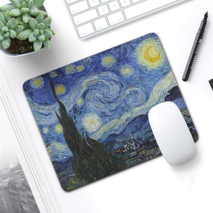 6 PCS Non-Slip Mouse Pad Thick Rubber Mouse Pad, Size: 21 X 26cm