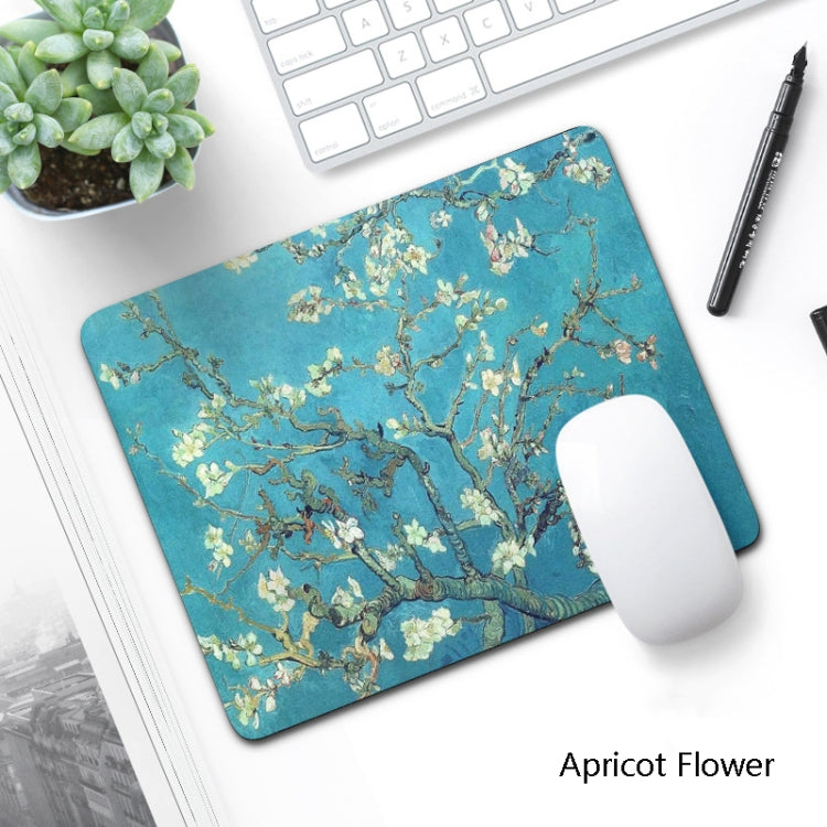 6 PCS Non-Slip Mouse Pad Thick Rubber Mouse Pad, Size: 21 X 26cm