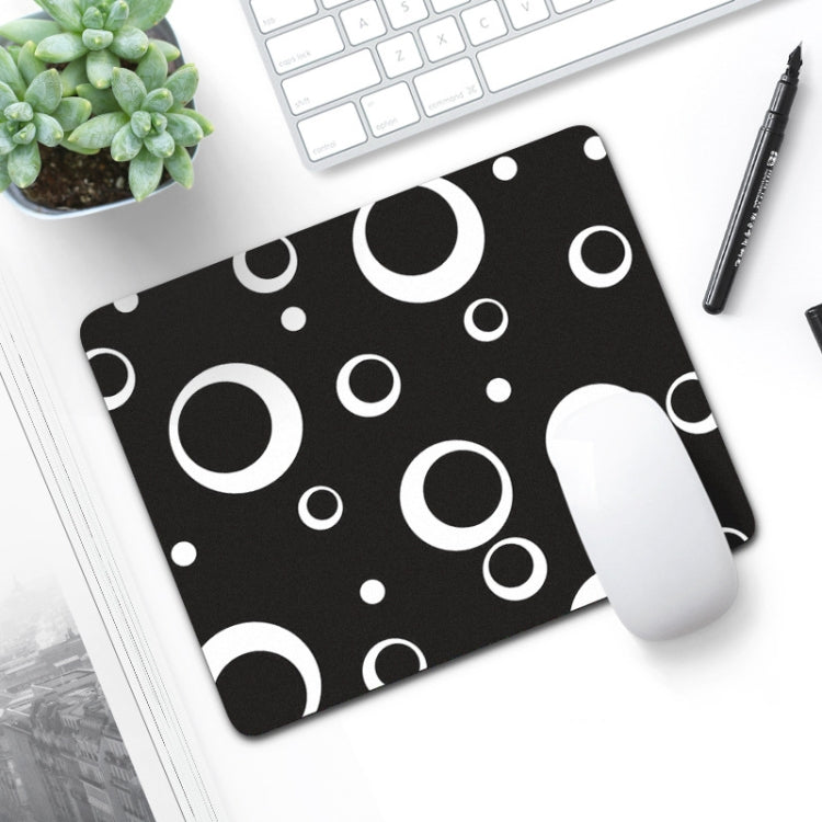 6 PCS Non-Slip Mouse Pad Thick Rubber Mouse Pad, Size: 21 X 26cm