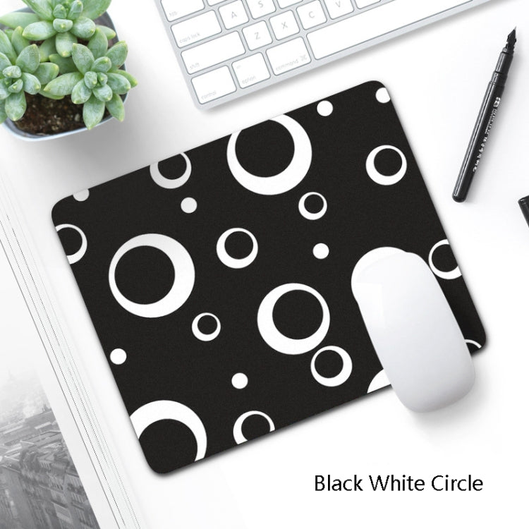 6 PCS Non-Slip Mouse Pad Thick Rubber Mouse Pad, Size: 21 X 26cm